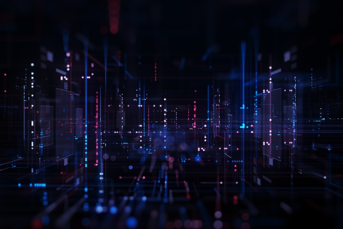 Abstract IT Technology Concept.