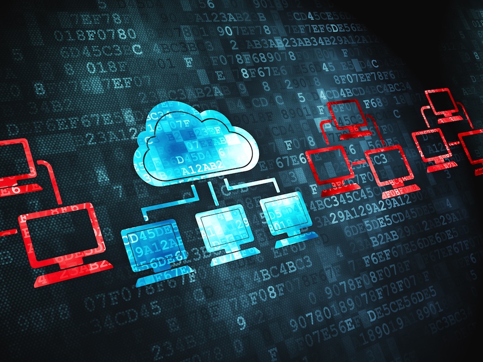 Cloud network vs local network with randomize characters