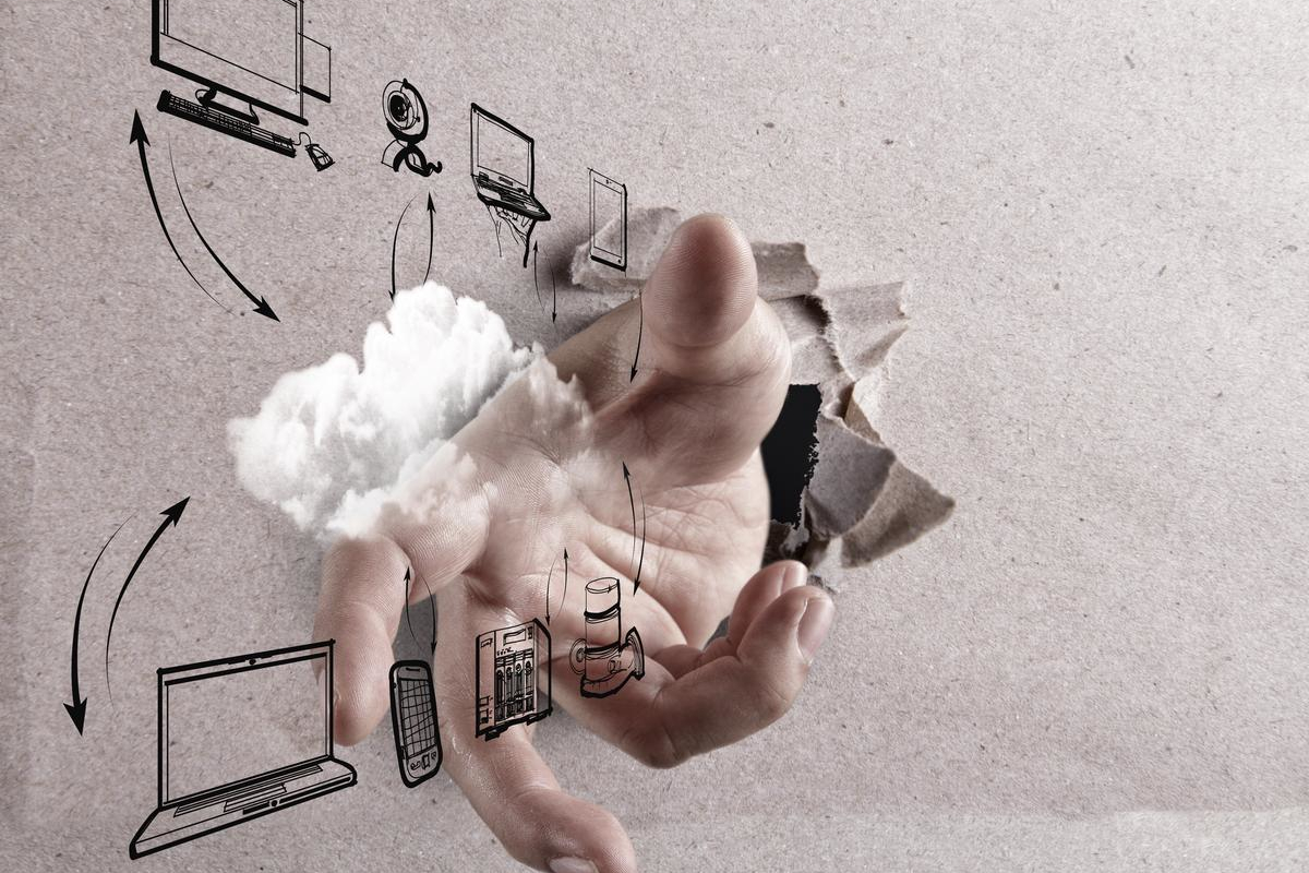 Cloud Solutions Concept