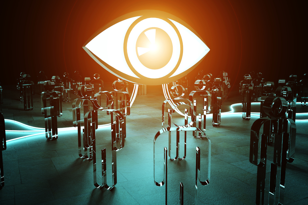A digital eye monitoring for threats